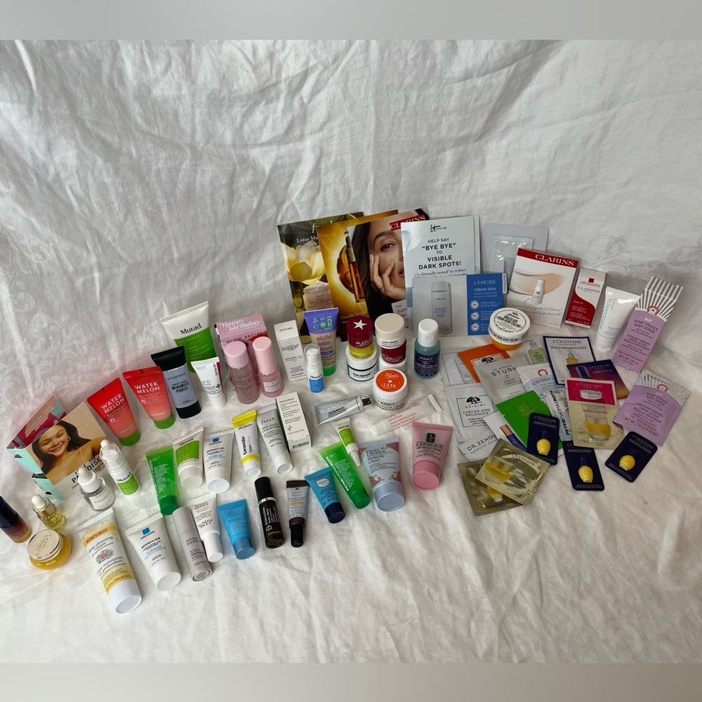 Mega skincare lot over 70 samples